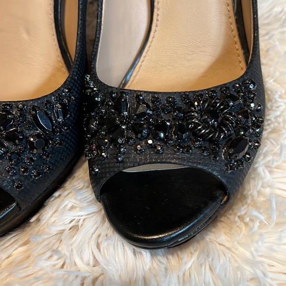 Antonio Melani size 7.5 open toed heel - Picture 4 of 14